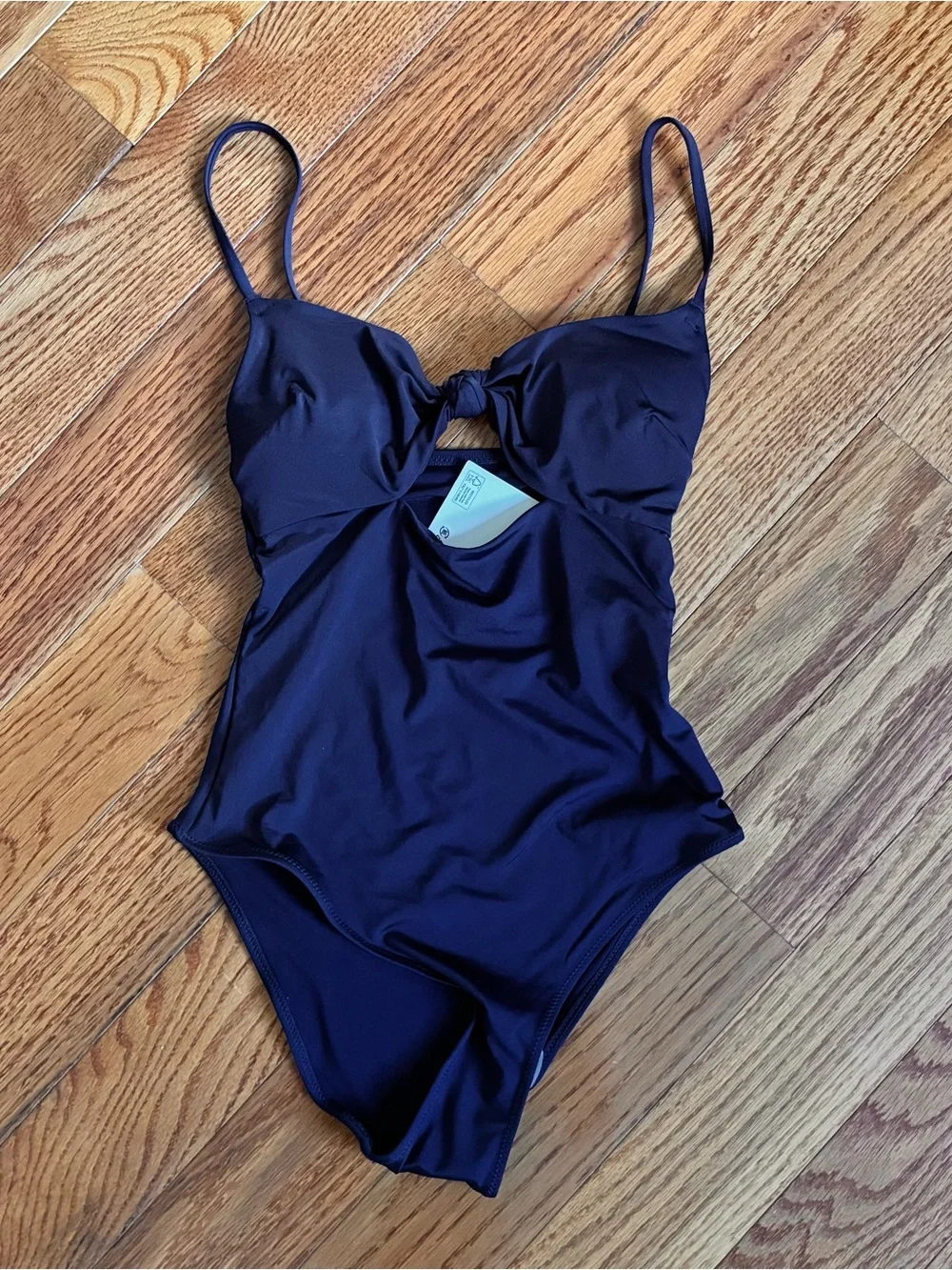 NWT H&M Navy One Piece Swimsuit